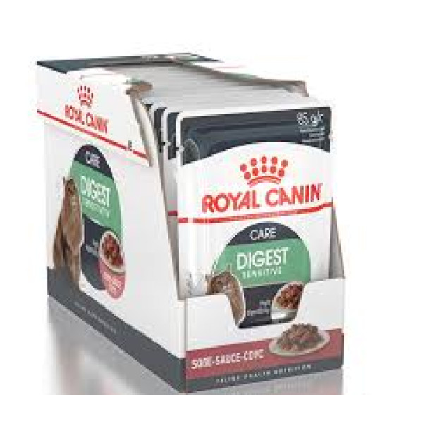 Royal Canin Digest Sensitive in Gravy For Cats 加強消化機能的成貓 (肉汁) 85g 